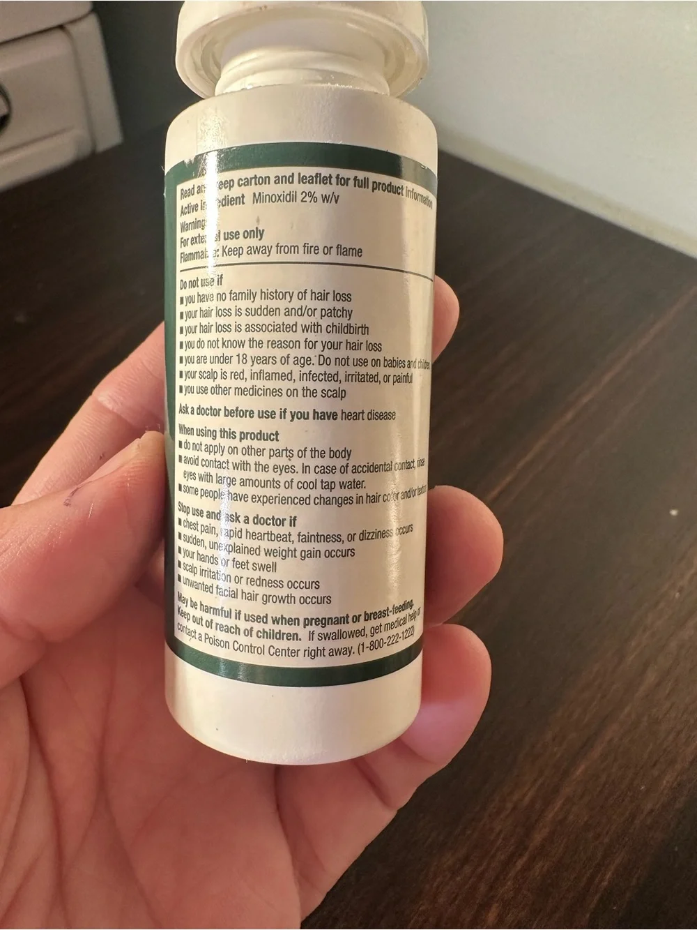 MINOXIDIL Shea Moisture Hair Regrowth Treatment Bottle -2 oz
